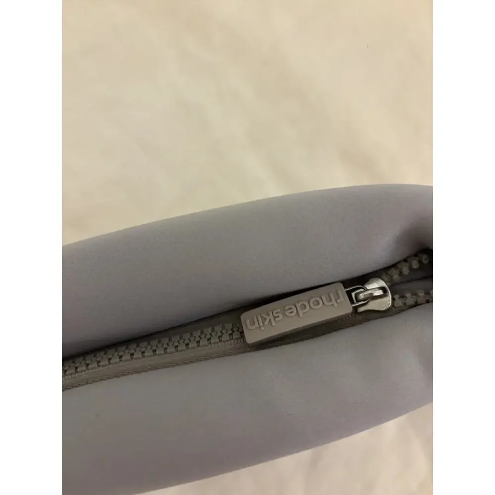 Rhode Skin Gray Puffer Makeup Bag LIMITED EDITION